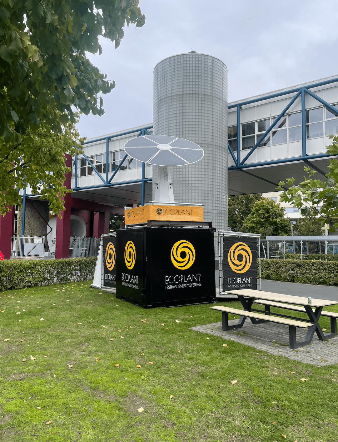 De duurzame ECLIPS container van Festiplant bij Deltion college Zwolle